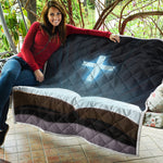 Shining Holy Bible Print Quilt