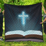 Shining Holy Bible Print Quilt