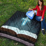 Shining Holy Bible Print Quilt