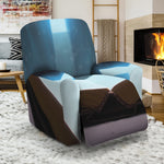 Shining Holy Bible Print Recliner Slipcover