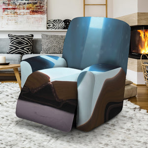 Shining Holy Bible Print Recliner Slipcover