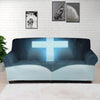 Shining Holy Bible Print Sofa Cover