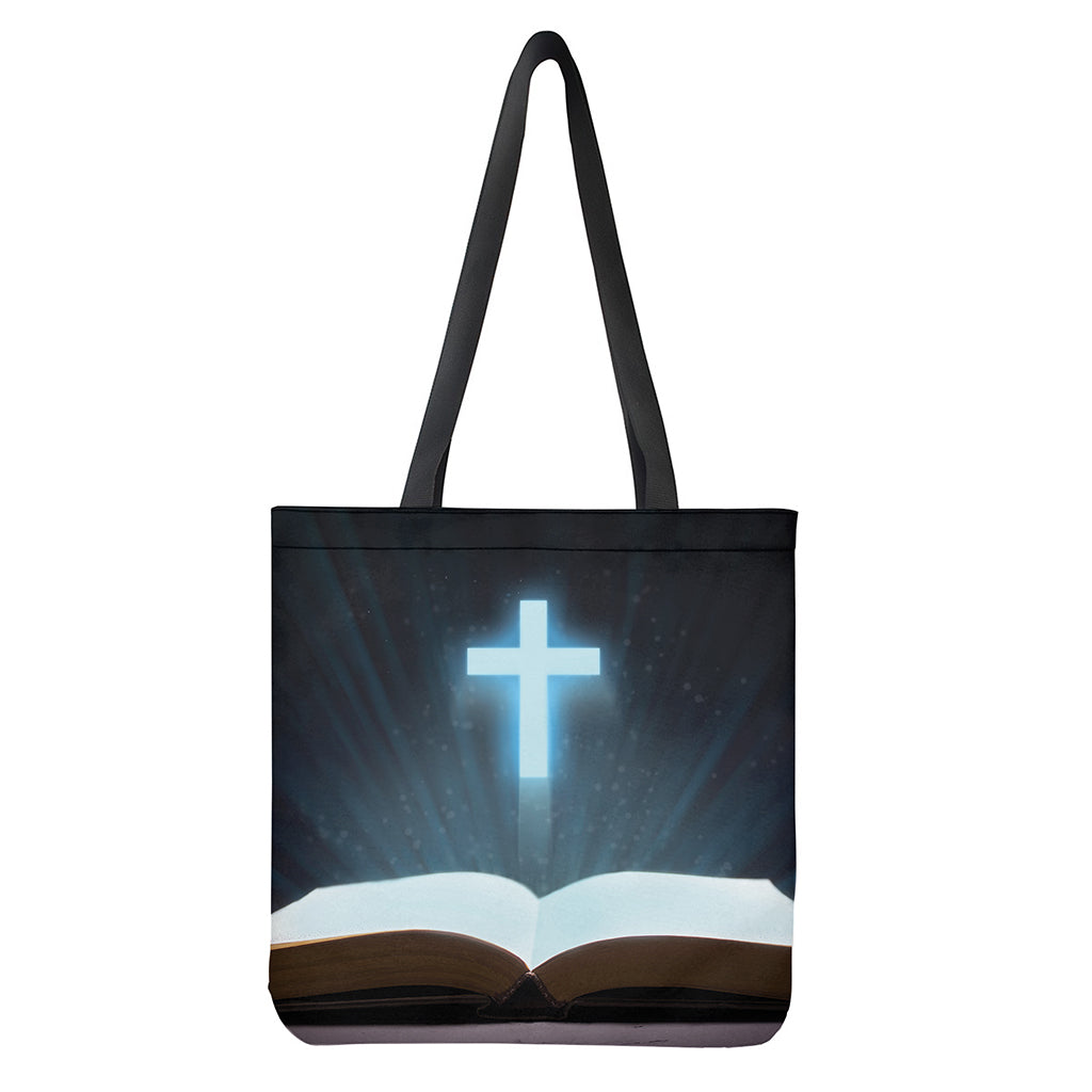 Shining Holy Bible Print Tote Bag