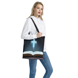 Shining Holy Bible Print Tote Bag