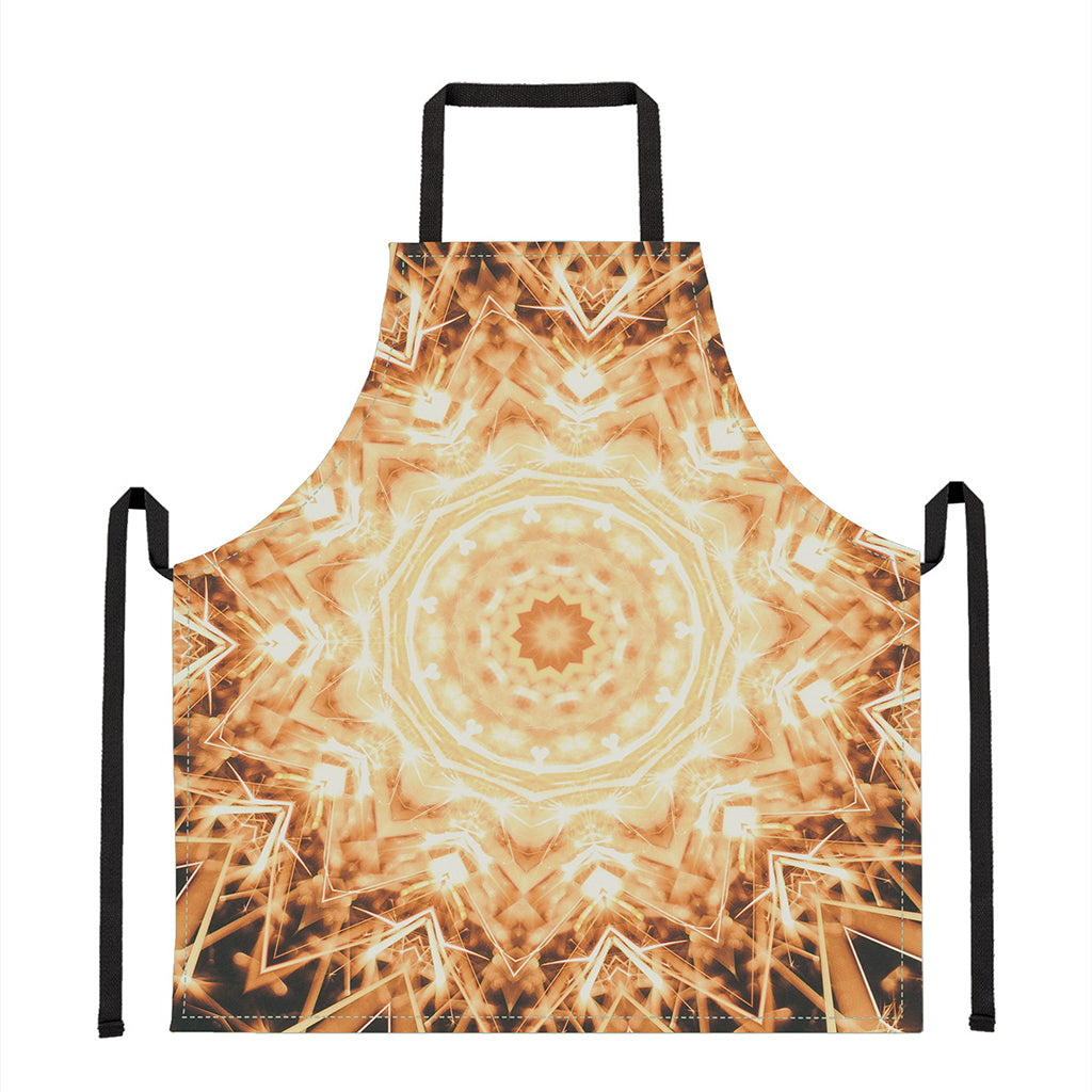 Shining Kaleidoscope Print Apron