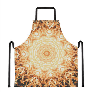 Shining Kaleidoscope Print Apron