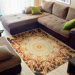 Shining Kaleidoscope Print Area Rug