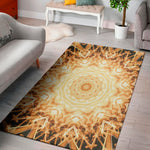 Shining Kaleidoscope Print Area Rug