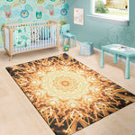Shining Kaleidoscope Print Area Rug