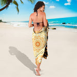 Shining Kaleidoscope Print Beach Sarong Wrap