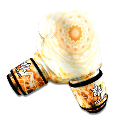 Shining Kaleidoscope Print Boxing Gloves