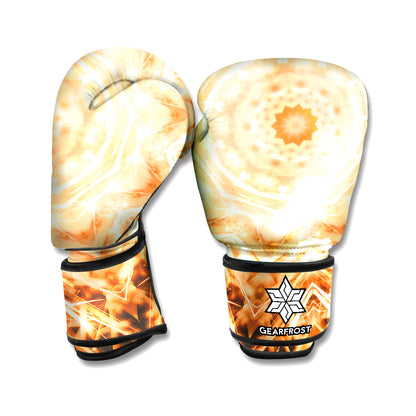 Shining Kaleidoscope Print Boxing Gloves