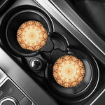 Shining Kaleidoscope Print Car Coasters