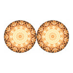 Shining Kaleidoscope Print Car Coasters