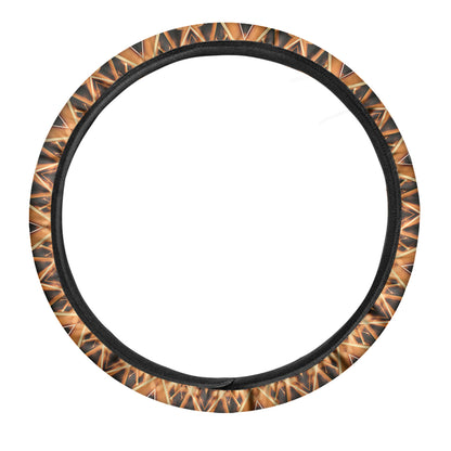 Shining Kaleidoscope Print Car Steering Wheel Cover