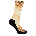 Shining Kaleidoscope Print Crew Socks