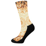 Shining Kaleidoscope Print Crew Socks