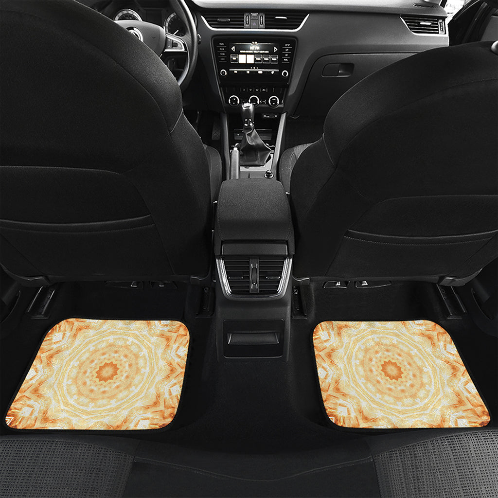 Shining Kaleidoscope Print Front and Back Car Floor Mats