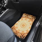 Shining Kaleidoscope Print Front and Back Car Floor Mats