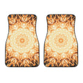 Shining Kaleidoscope Print Front Car Floor Mats
