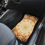 Shining Kaleidoscope Print Front Car Floor Mats