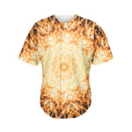 Shining Kaleidoscope Print Men's Baseball Jersey