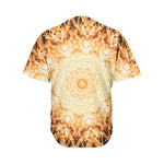 Shining Kaleidoscope Print Men's Baseball Jersey