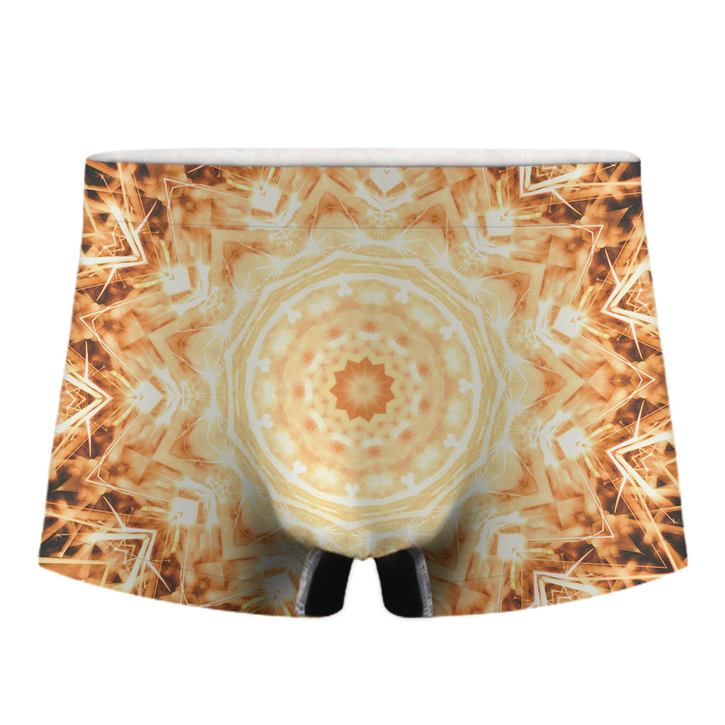 Shining Kaleidoscope Print Men's Boxer Briefs