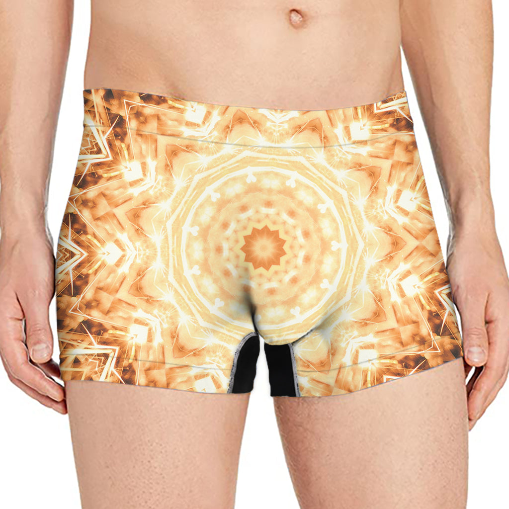Shining Kaleidoscope Print Men's Boxer Briefs