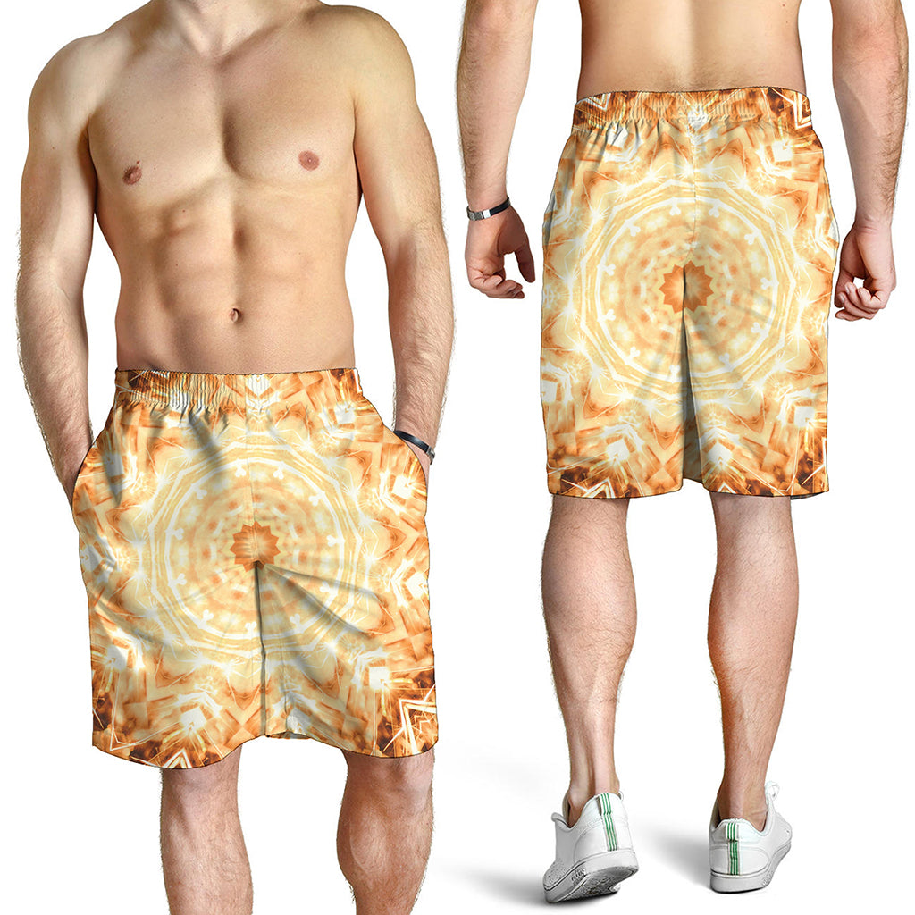 Shining Kaleidoscope Print Men's Shorts