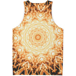 Shining Kaleidoscope Print Men's Tank Top