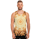 Shining Kaleidoscope Print Men's Tank Top
