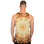 Shining Kaleidoscope Print Men's Tank Top