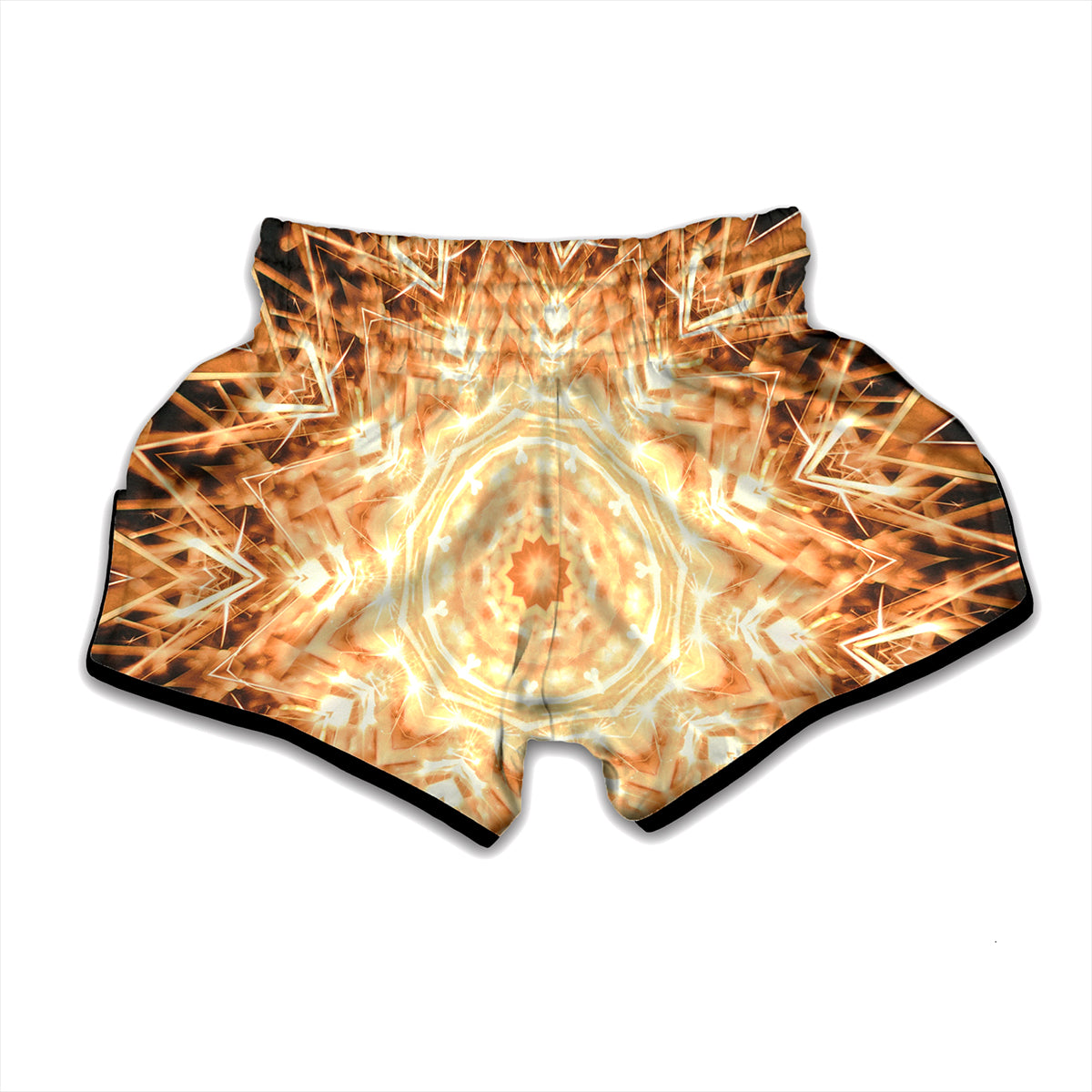 Shining Kaleidoscope Print Muay Thai Boxing Shorts