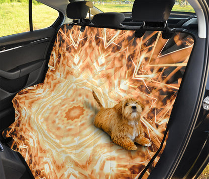 Shining Kaleidoscope Print Pet Car Back Seat Cover