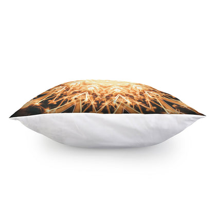 Shining Kaleidoscope Print Pillow Cover