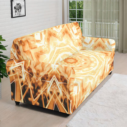 Shining Kaleidoscope Print Sofa Cover