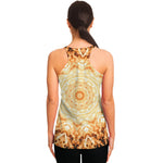 Shining Kaleidoscope Print Women's Racerback Tank Top