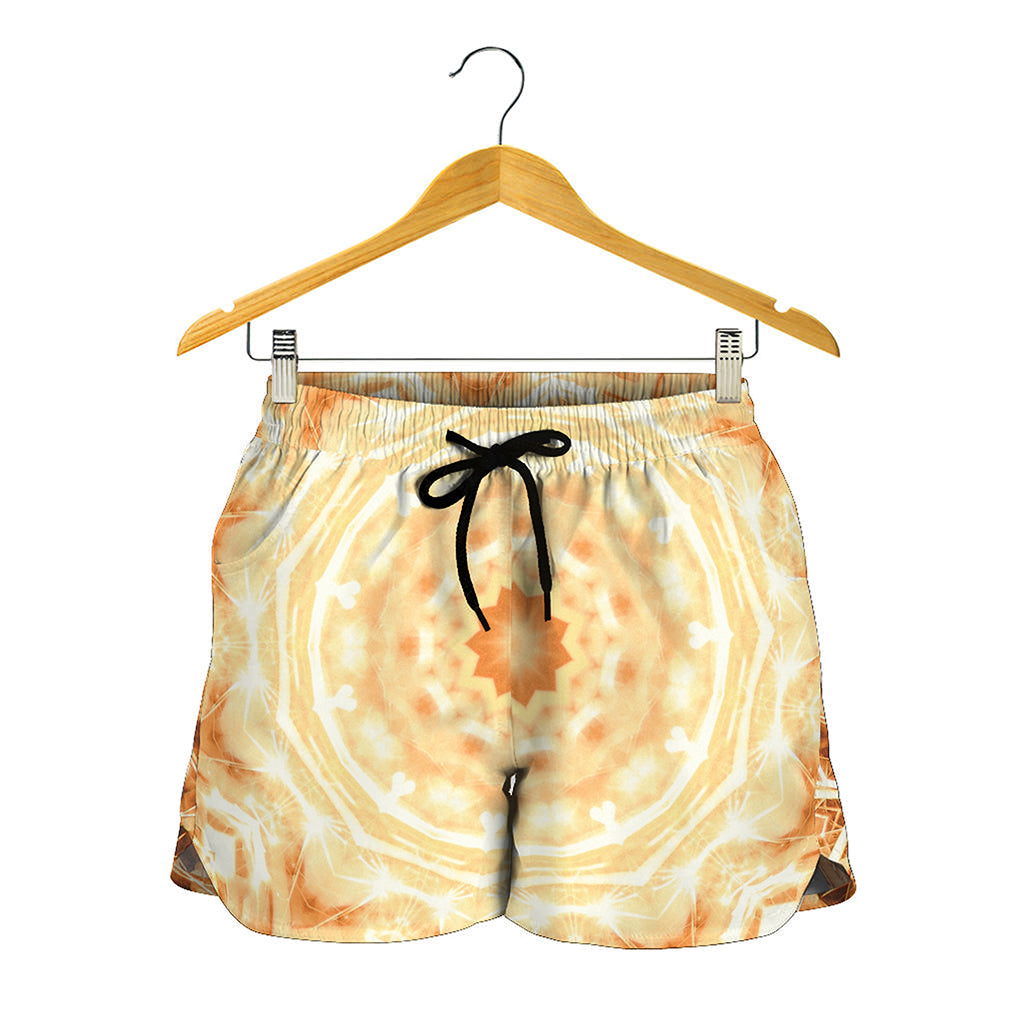Shining Kaleidoscope Print Women's Shorts
