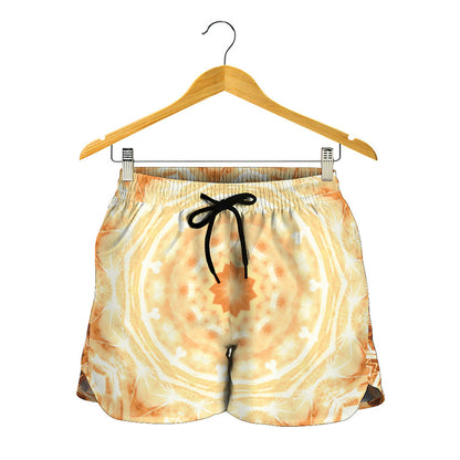Shining Kaleidoscope Print Women's Shorts