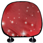 Shiny Sparkle Print Car Headrest Covers