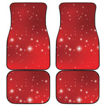Shiny Sparkle Print Front and Back Car Floor Mats