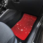 Shiny Sparkle Print Front and Back Car Floor Mats