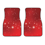 Shiny Sparkle Print Front Car Floor Mats