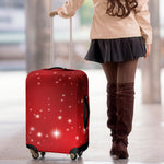 Shiny Sparkle Print Luggage Cover