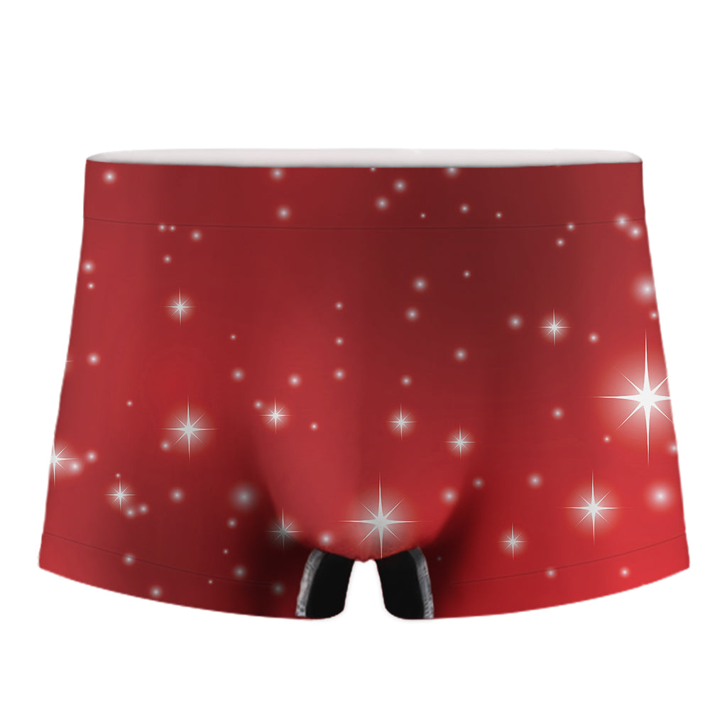 Shiny Sparkle Print Men's Boxer Briefs
