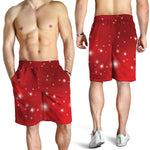 Shiny Sparkle Print Men's Shorts