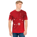 Shiny Sparkle Print Men's T-Shirt