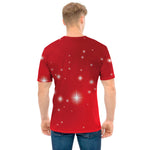 Shiny Sparkle Print Men's T-Shirt
