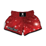 Shiny Sparkle Print Muay Thai Boxing Shorts